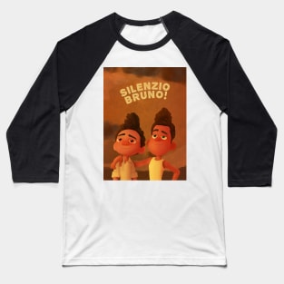 Silenzio Bruno! (Luca and Alberto) - Luca Movie Baseball T-Shirt